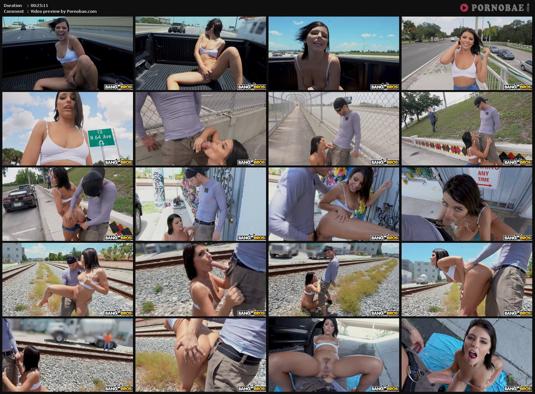 Adriana Squirts From Anal in Public